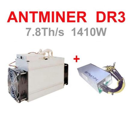 Bitmain Antminer DR3 7.8th Blake256r14 DCR 코인 채굴용 Asic